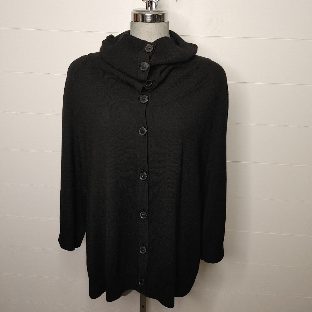 Theory Jesenia wool cardigan M - Picture 3 of 13